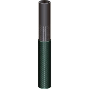 Mangueira Flex Tramontina Verde em Pvc 3 Camadas 25 M com Engate Rosqueado, Esguicho e Suporte Mural