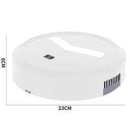 Robo Limpa Casa Aspirador de Po Varre Branco Recarregavel Sensor Proximidade - 4