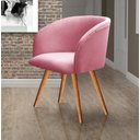 Ver imagem 1 de Poltrona Atenas Pé Palito Decorativa para Sala de Estar