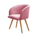 Ver imagem 2 de Poltrona Atenas Pé Palito Decorativa para Sala de Estar