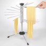 Varal Secador Massas Python Pasta Macarrao 14 Hastes Profissional Escorredor Dobravel Inox Chef - 7