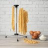 Varal Secador Massas Python Pasta Macarrao 14 Hastes Profissional Escorredor Dobravel Inox Chef - 2