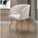 Ver imagem 1 de Poltrona Atenas Pé Palito Decorativa para Sala de Estar