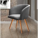 Ver imagem 1 de Poltrona Atenas Pé Palito Decorativa para Sala de Estar