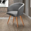 Ver imagem 1 de Poltrona Atenas Pé Palito Decorativa para Sala de Estar