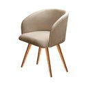 Ver imagem 2 de Poltrona Atenas Pé Palito Decorativa para Sala de Estar