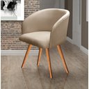 Ver imagem 1 de Poltrona Atenas Pé Palito Decorativa para Sala de Estar