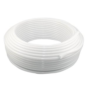 5 Metros Mangueira de Chuveiro Branca, Tubo de Pvc 3/8, Flexível Resistente Chuveirinho Ducha Lorenz