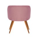 Ver imagem 5 de Poltrona Atenas Pé Palito Decorativa para Sala de Estar