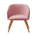 Ver imagem 4 de Poltrona Atenas Pé Palito Decorativa para Sala de Estar