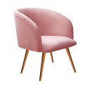 Ver imagem 2 de Poltrona Atenas Pé Palito Decorativa para Sala de Estar