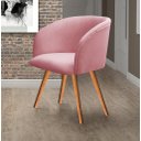 Ver imagem 1 de Poltrona Atenas Pé Palito Decorativa para Sala de Estar