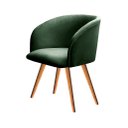 Ver imagem 2 de Poltrona Atenas Pé Palito Decorativa para Sala de Estar