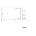 Ver imagem 6 de Closet com Painel Wave para Tv até 42' - Moveis Albatroz