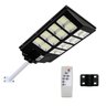 Luminaria Solar Led 800w Poste Refletor Controle Sensor Movimento Presença Controle Iluminaçao Publi - 9