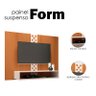 Painel para Tv Home Suspenso Ambiente Form Cinamomo Off White – Hb Móveis - 5