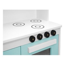 Mini Cozinha Infantil Lúdica C/ Armário Geladeira Lavanderia:menta - 8