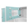 Mini Cozinha Infantil Lúdica C/ Armário Geladeira Lavanderia:menta - 6