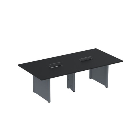 Mesa de Reunião 2400x1400 MRCPB2414PP Preto/Grafito