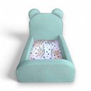 Ver imagem 5 de Cama Infantil Montessoriana Soft Segura e Confortável com Colchão Incluso para Quarto - Acqua