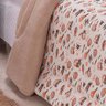 Edredom Diverkids Solteiro Infantil Malha Estampada 1 Peça - Avião Bege - 2
