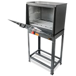 Forno Industrial à Gás com Cavalete Baixa Pressão Tampa de Vidro 66L MetalFour - 2