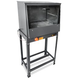 Forno Industrial à Gás com Cavalete Baixa Pressão Tampa de Vidro 66L MetalFour - 1