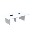 Ver imagem 1 de Mesa de Reunião 2400x1200 MRCPB2412PP Branco/Cinza