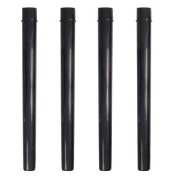 Mesa Plastica Redonda Desmontavel Mor Preta - 6