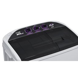 Tanquinho Semiautomático Twin Tub 2 em 1 4,6kg Praxis - 1 Tanquinho Semiautomático Twin Tub 2 em 1 4,6kg Praxis - 1