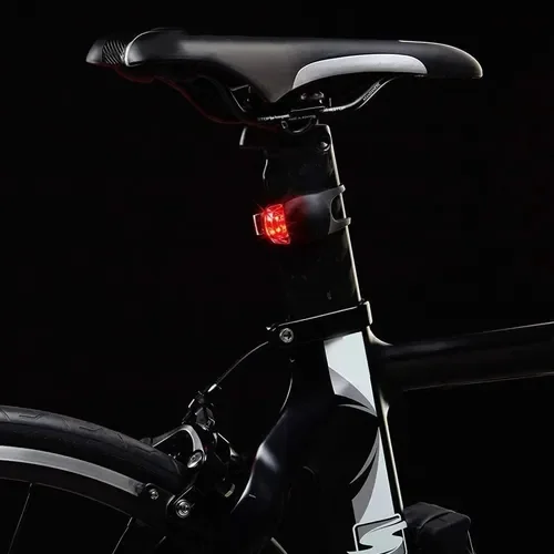 Sinalizador Bike Com 2 Leds Luz Noturna Dianteira Traseira - 4