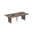 Ver imagem 1 de Mesa de Reunião 2400x1200 MRCPB2412PP Marrom/Walnut/Branco