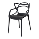 Ver imagem 3 de Kit 6 Cadeiras Masters Allegra - Preto