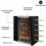 Churrasqueira Rotativa Á Gás Natural Saro de 5 Espetos com Acendedor Automático Bivolt - 4