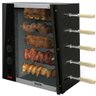 Churrasqueira Rotativa Á Gás Natural Saro de 5 Espetos com Acendedor Automático Bivolt - 2