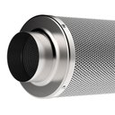Ver imagem 2 de Filtro de Ar Carvão Ativado Elimina Odores p/Estufa Grow - 150mm - 600mm
