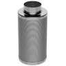 Filtro de Ar Carvão Ativado Elimina Odores p/Estufa Grow - 150mm - 600mm - 1