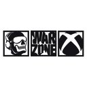 Ver imagem 1 de Kit Quadro Gamer Decorativo Vazado Warzone Xbox 30x30cm