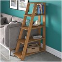 Ver imagem 5 de Estante Livreiro Multiuso Decorativa Star 5 Prateleiras Freijo - Artany