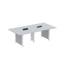 Ver imagem 1 de Mesa de Reunião 2400x1200 MRCPB2412PP Cinza/Branco