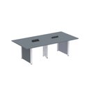 Ver imagem 1 de Mesa de Reunião 2400x1200 MRCPB2412PP Cinza/Grafito/Branco