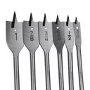 Ver imagem 6 de Jogo de Brocas Chatas Fbg Tools Madeira 6 Tamanhos