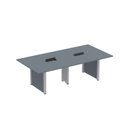 Ver imagem 1 de Mesa de Reunião 2400x1400 MRCPB2414PP Cinza/Grafito