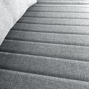 Ver mais imagens de Sofá 4 Lugares 1,77x2,57m Canto Leona Gold Bom Pastor Linho Cinza/preto