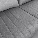 Ver imagem 6 de Sofá 4 Lugares 1,77x2,57m Canto Leona Gold Bom Pastor Linho Cinza/preto