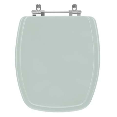 Assento Sanitário Poliester Laguna Verde Agua (verde Claro) para Vaso Hervy
