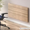 Ver imagem 4 de Mesa de Parede Escritório Dobrável Suspensa com Suporte 90x38 Teka Madrid