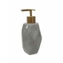 Ver imagem 1 de Porta Sabonete Liquido de Porcelana 17cm Leao Primo Cinza