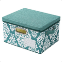 Ver imagem 1 de Caixa Organizadora Multiuso com Tampa em Tecido Dobravel P