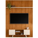 Ver imagem 1 de Painel para Tv 65 Polegadas Composição Bancada Panor Cinamomo/off White